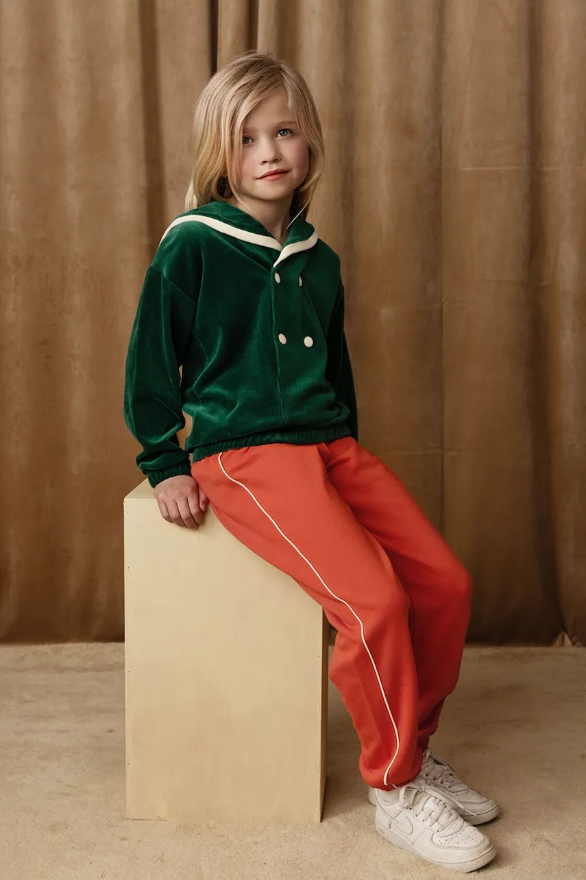 Mini Rodini  Dětské tepláky  Plain piping