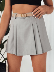 Mini sukně MIRAM Barva šedá DSTREET