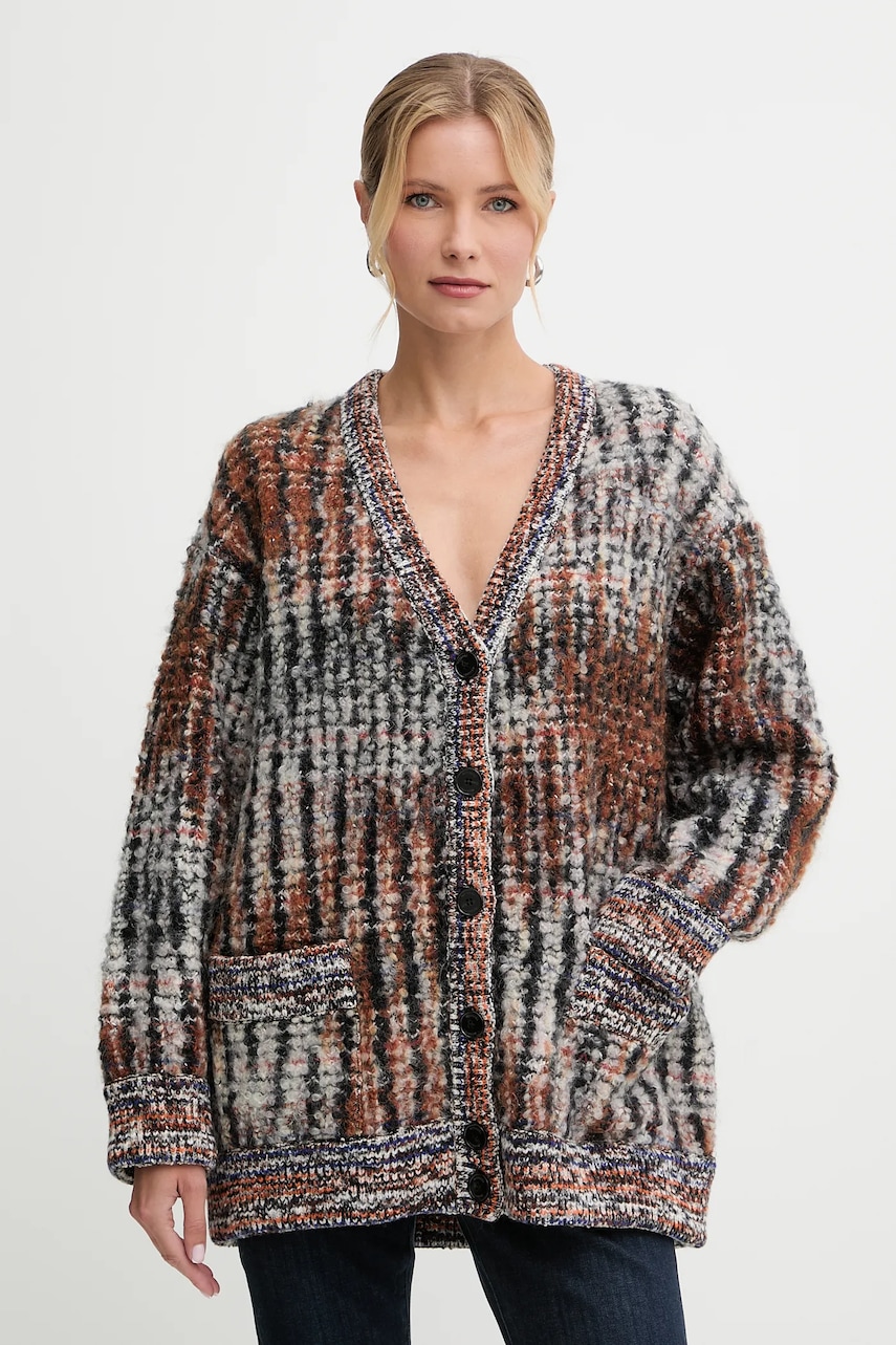 Missoni  Kardigan s příměsí vlny