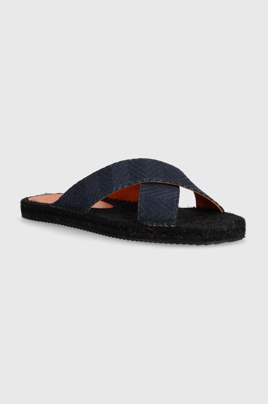 Missoni  pantofle na plochém podpatku
