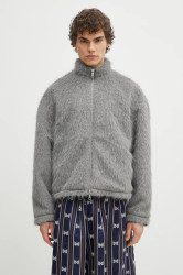 MKI MIYUKI ZOKU  Bunda  Faux Alpaca Track Jacket