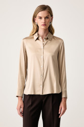 MM by Max Mara  košile dámská s hedvábím MMLNAVETTA