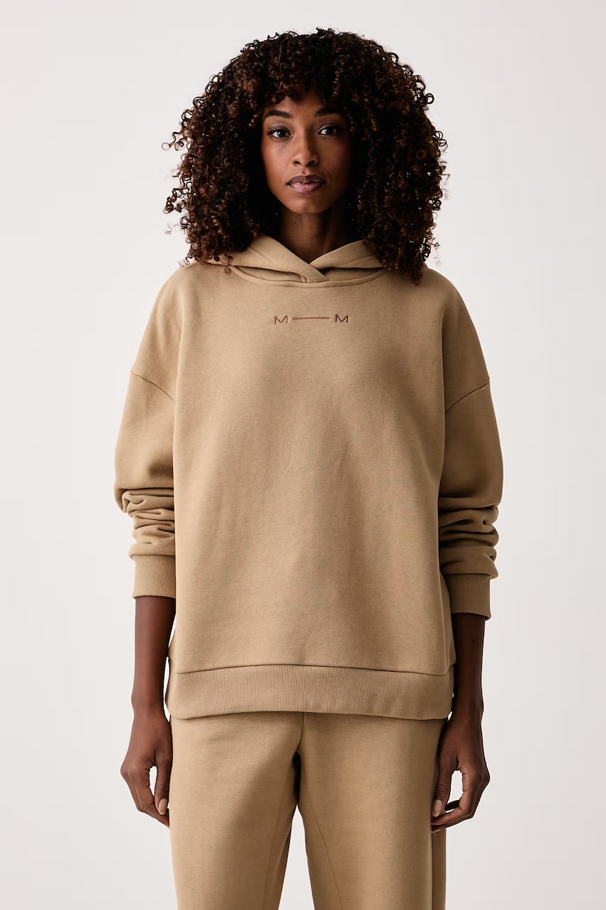 MM by Max Mara  mikina s kapucí dámská s bavlnou MMLMITICO