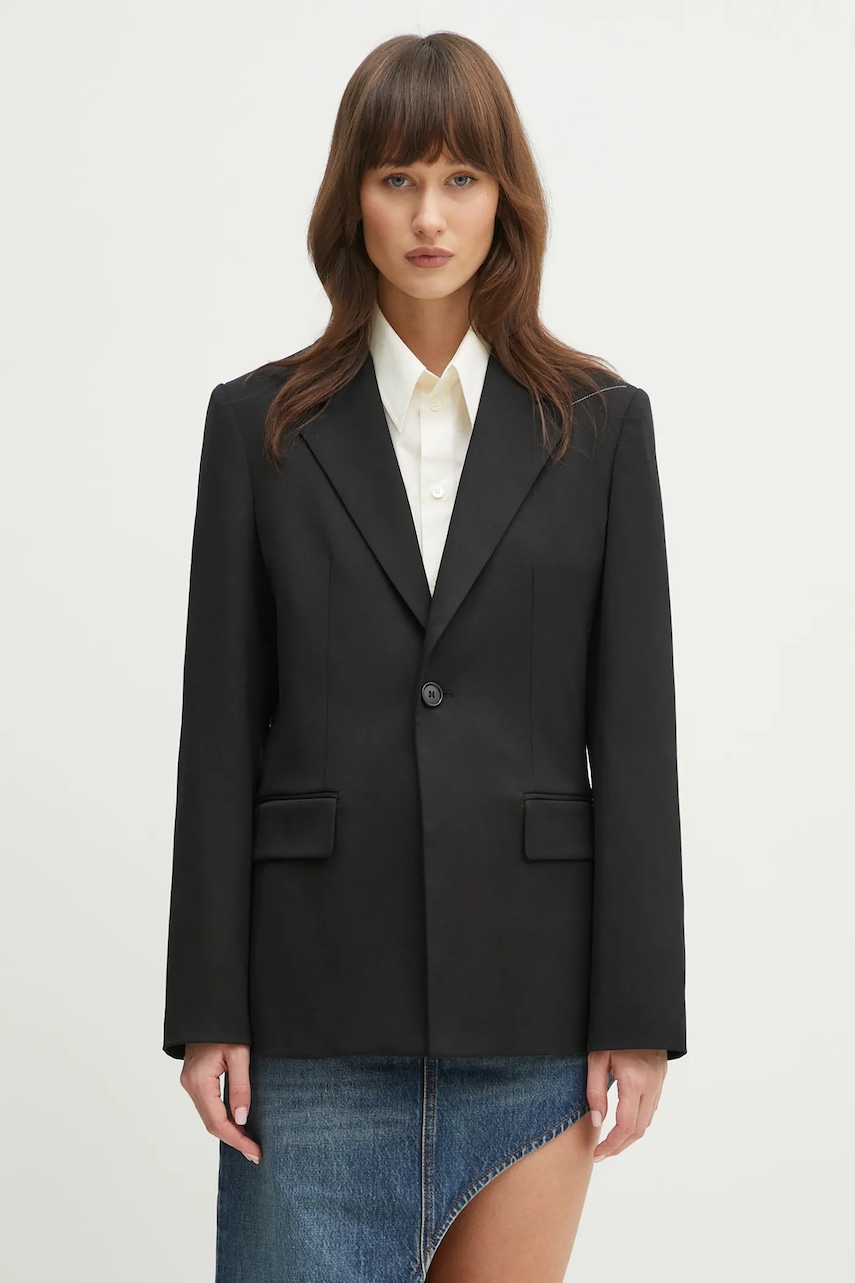 MM6 Maison Margiela  Blazer s příměsí vlny