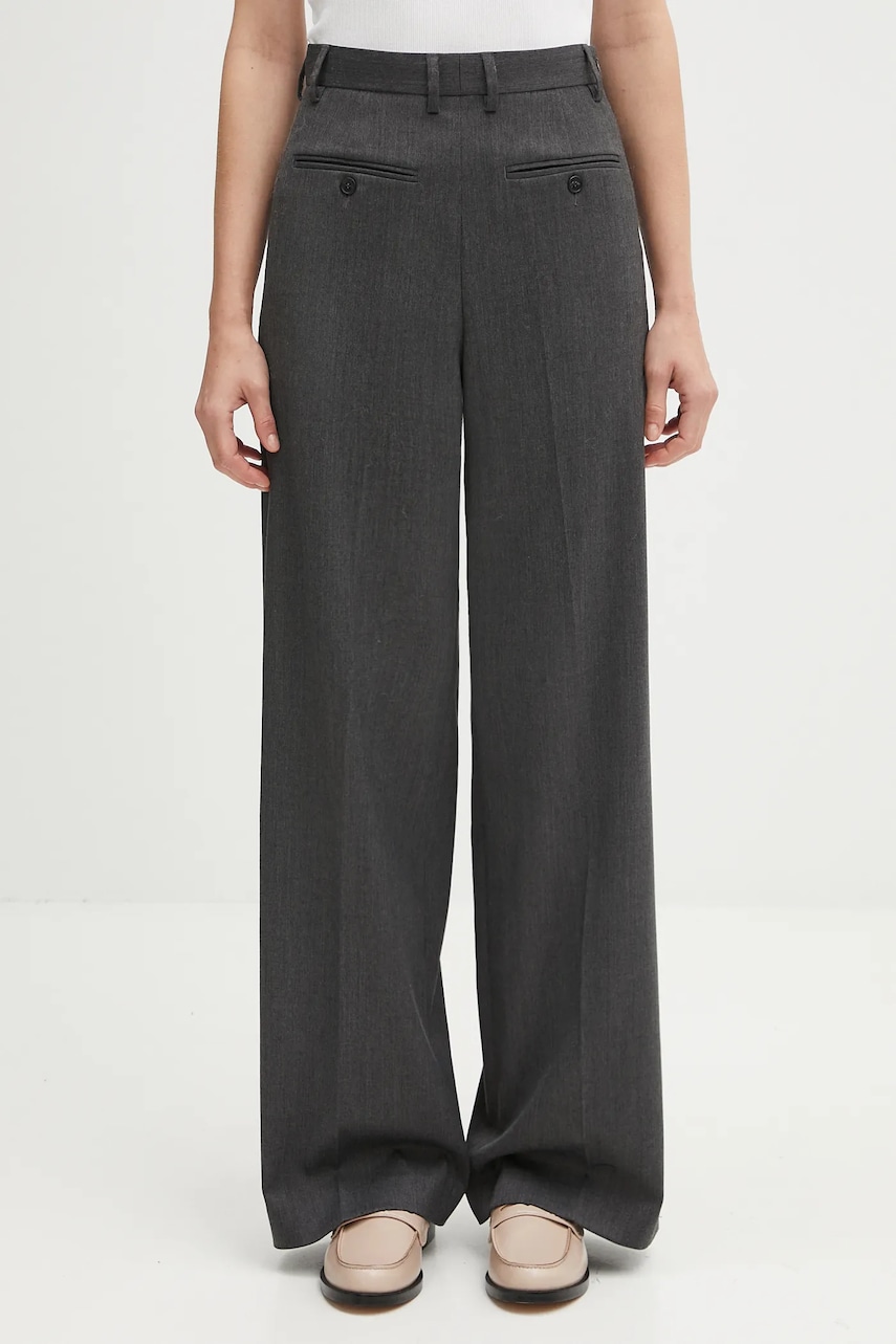 MM6 Maison Margiela  Kalhoty s vlnou