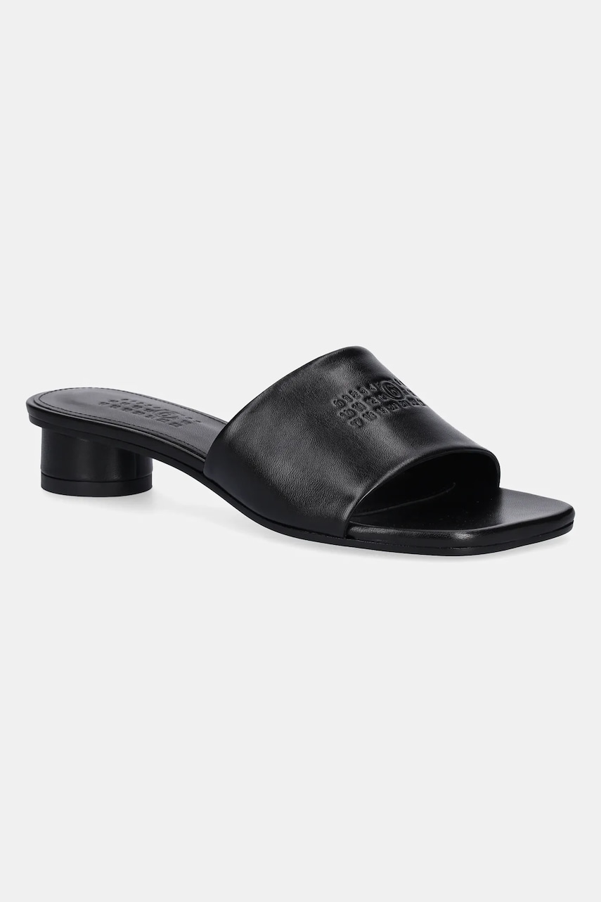 MM6 Maison Margiela  Kožené pantofle