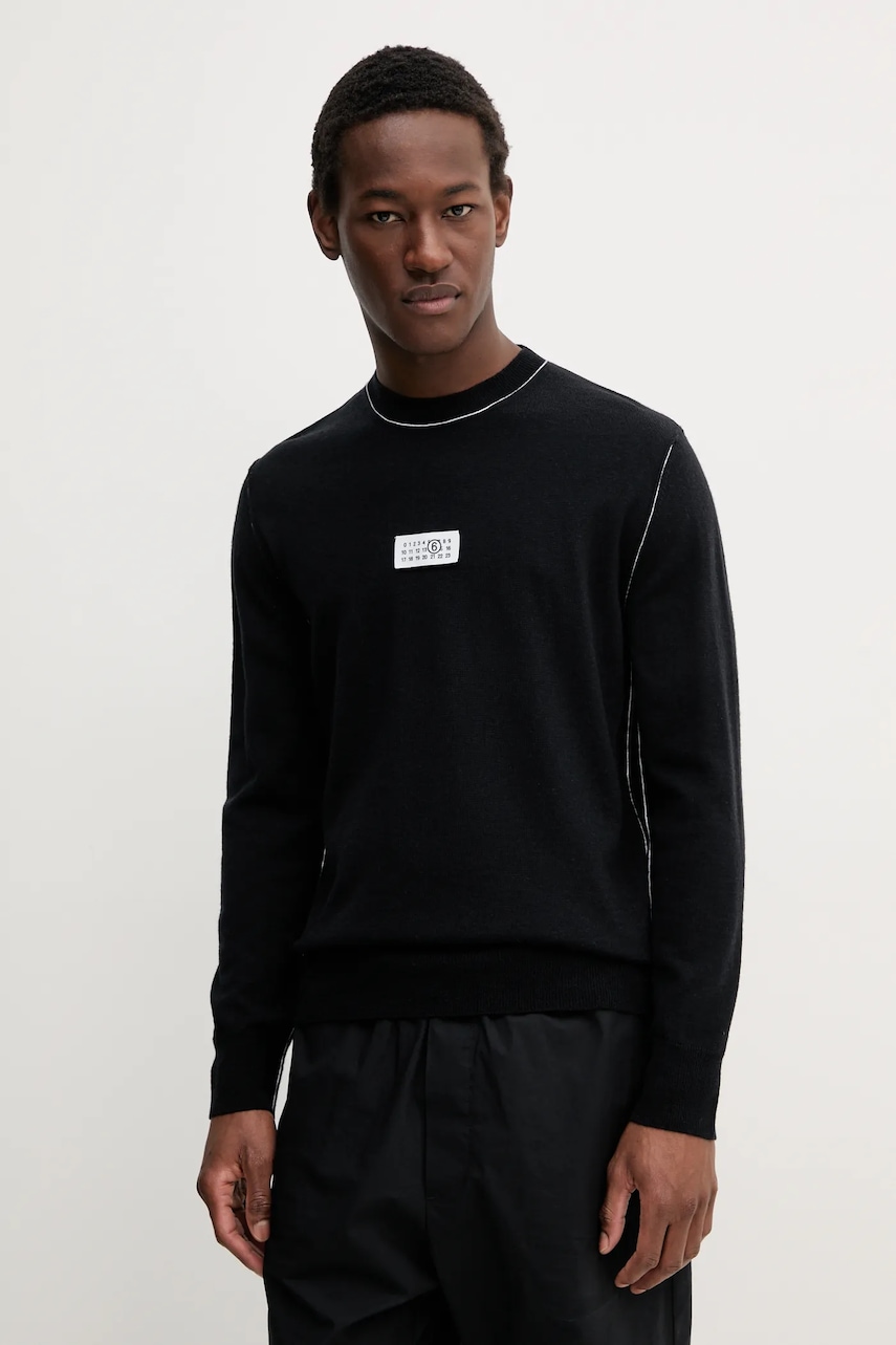 MM6 Maison Margiela  svetr pánský s vlnou