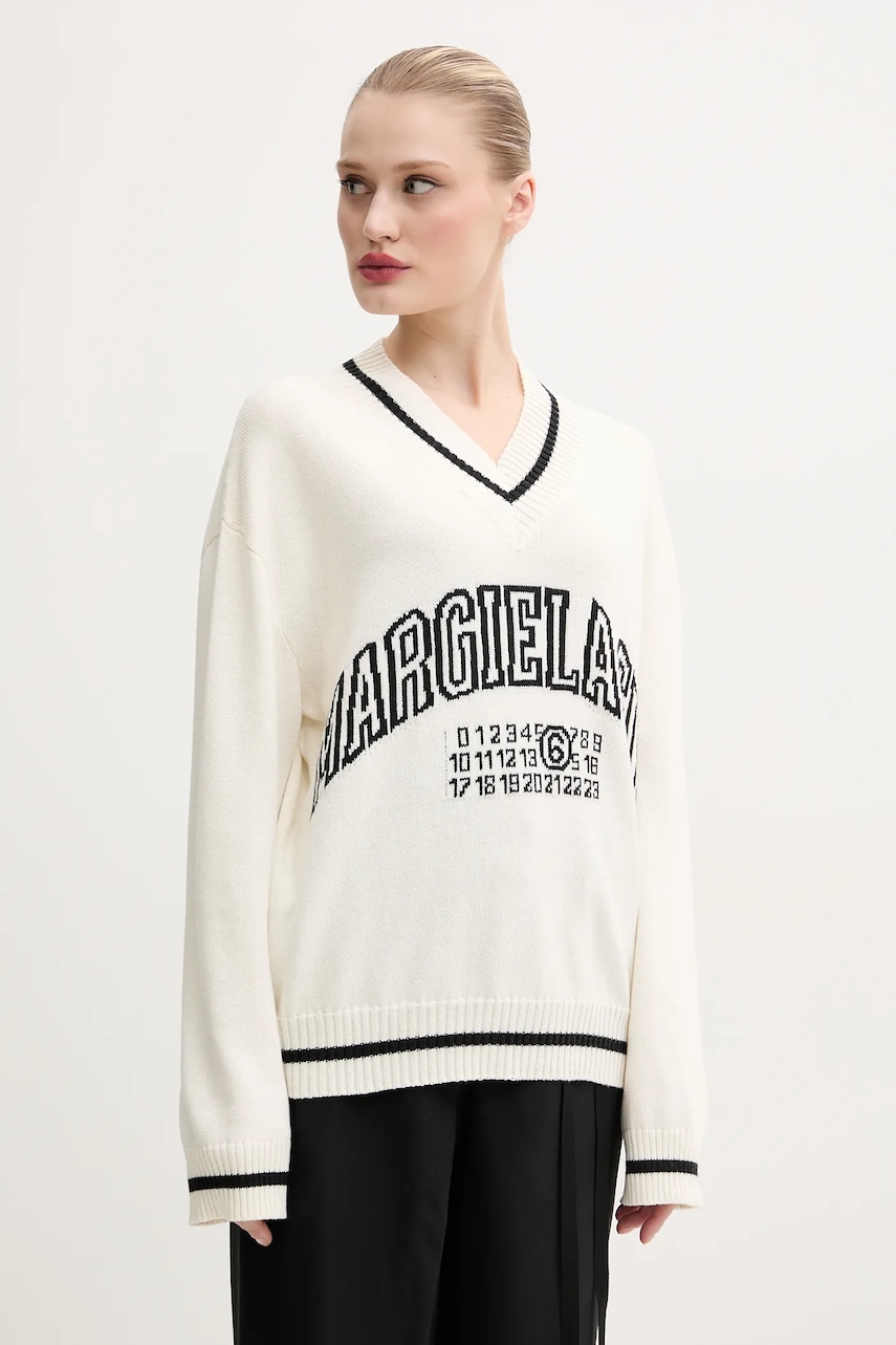 MM6 Maison Margiela  Svetr z vlněné směsi