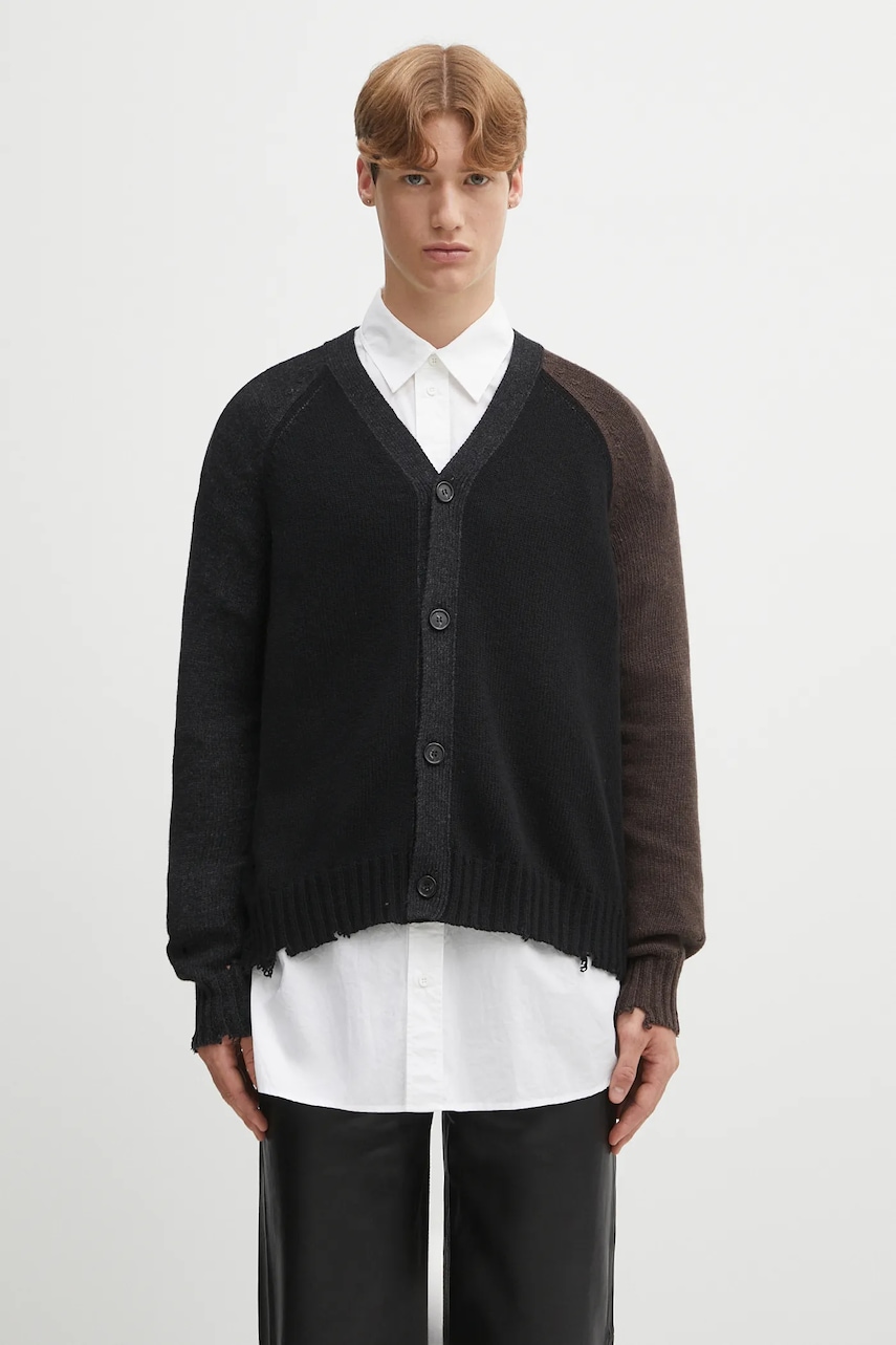 MM6 Maison Margiela  Vlněný kardigan
