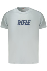 Modré pánské triko s krátkým rukávem RIFLE