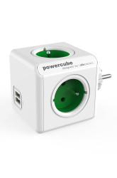 Modulární rozbočka PowerCube PowerCube Original USB GREEN