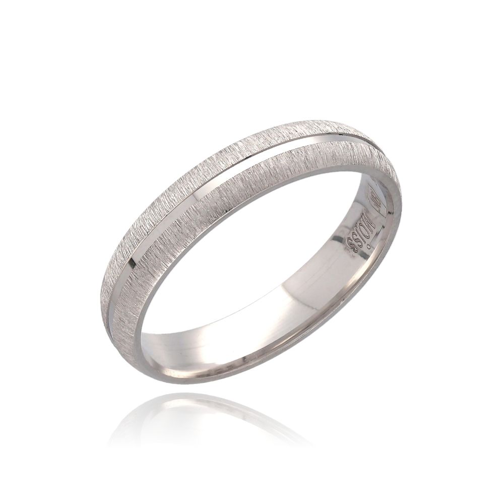 MOISS Něžný stříbrný prsten RL000094-P 50 mm