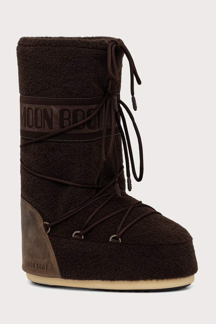 Moon Boot  MB ICON NUBUCK FELT sběhule dámské