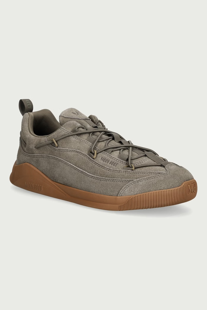 Moon Boot  MB MOONLIGHT SUEDE sneakers boty pánské semišové