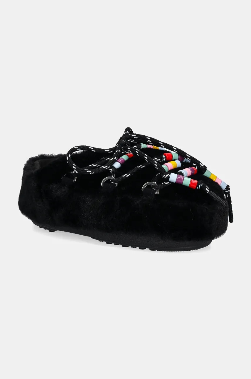 Moon Boot  Pantofle  MB MULE FAUX FUR BEADS