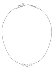 Morellato Luxusní stříbrný náhrdelník s kubickými zirkony Tesori SAIW296