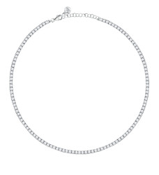 Morellato Luxusní tenisový náhrdelník s kubickými zirkony Tesori SAIW314