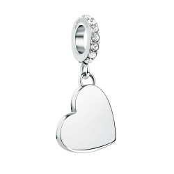 Morellato Ocelový přívěsek Srdce s krystaly SCZ1406