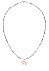 Morellato Romantický ocelový bicolor náhrdelník You & Me Drops SCZ1264