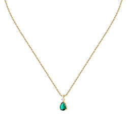 Morellato Slušivý pozlacený náhrdelník se zirkony Tesori SAIW190