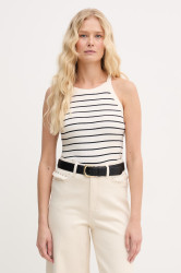 Mos Mosh top dámský s příměsí hedvábí Imanja