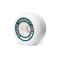 Mosaic kolečka OS College 52 mm White | Bílá | Velikost skate 52 mm