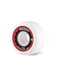 Mosaic kolečka SQ Metal 52 mm White | Velikost skate 52 mm