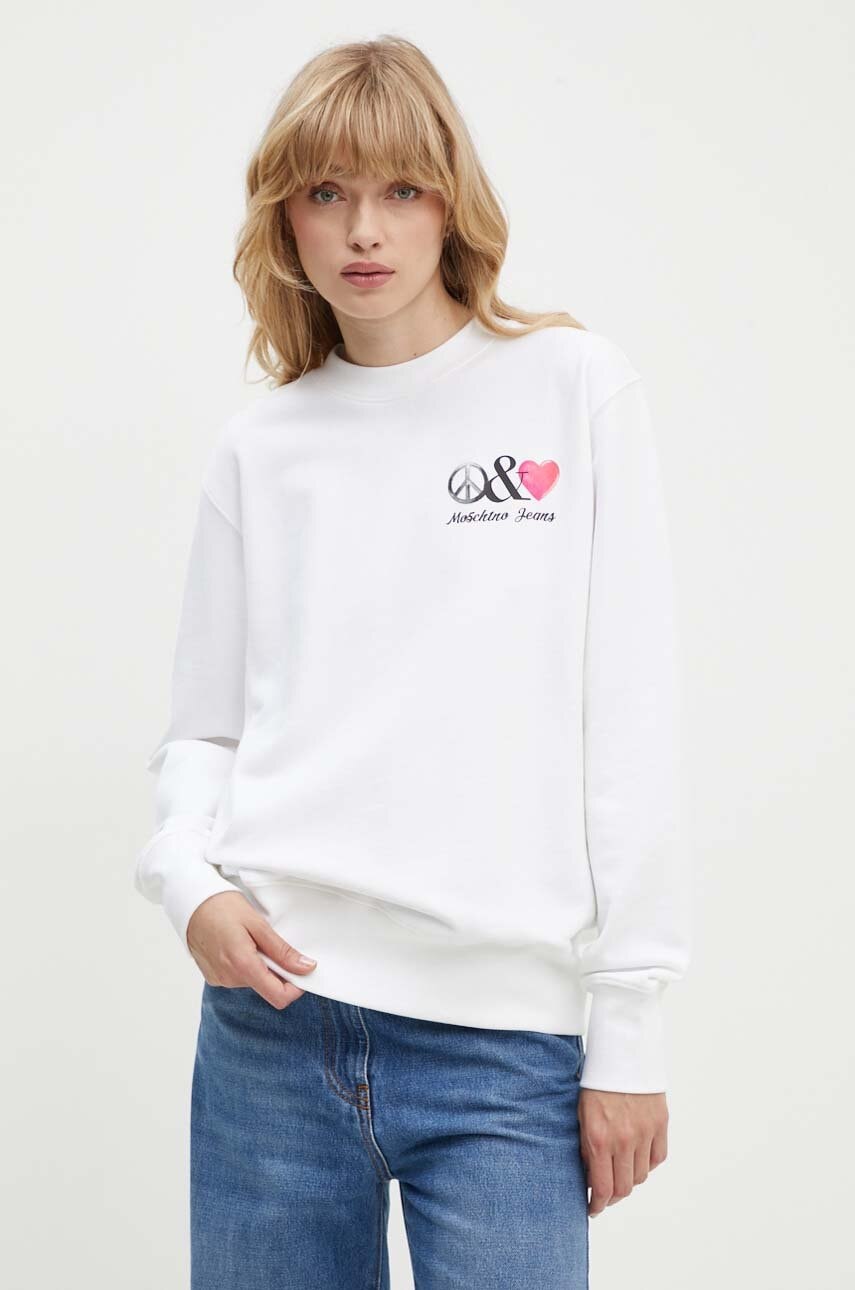 Moschino Jeans  Bavlněná mikina