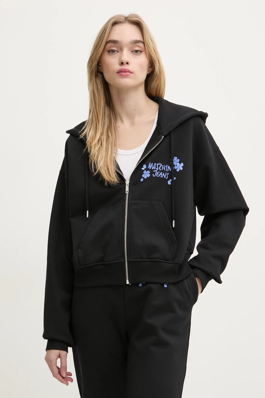 Moschino Jeans  Bavlněná mikina