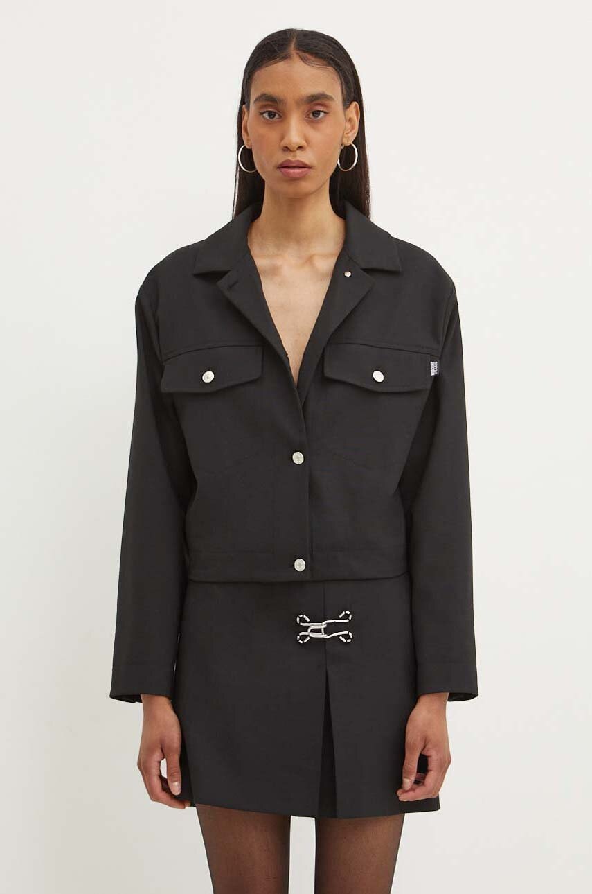 Moschino Jeans  Bunda s příměsí vlny