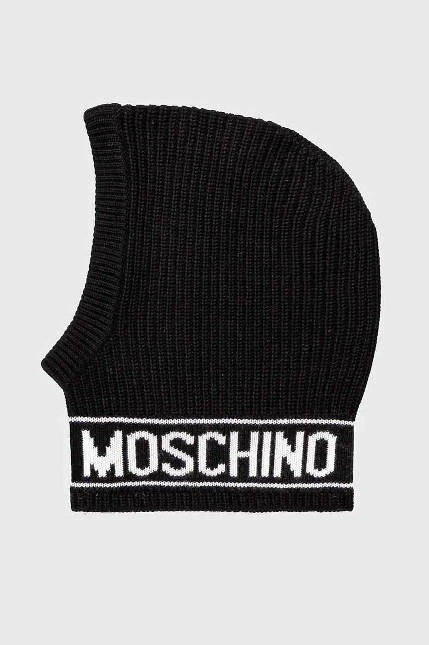 Moschino  kapuce dámská s příměsí vlny