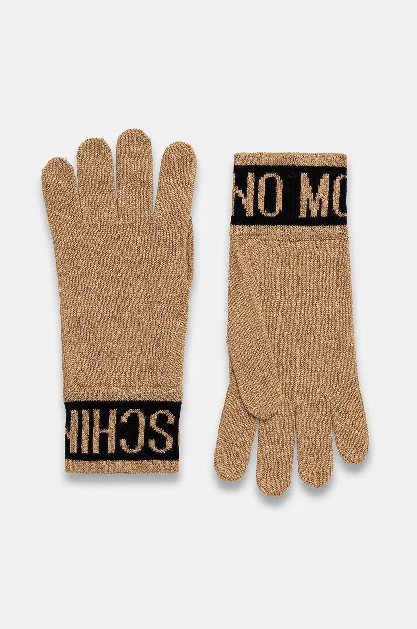 Moschino  Rukavice z vlněné směsi