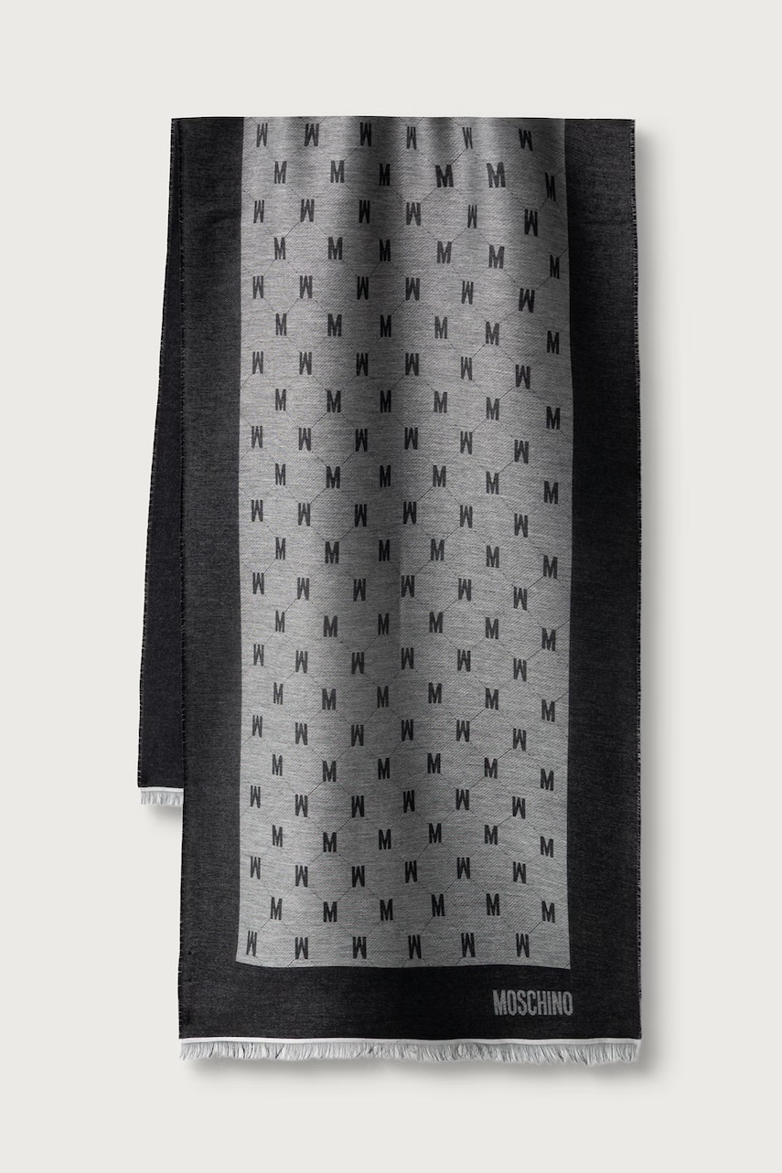 Moschino  šála s příměsí vlny