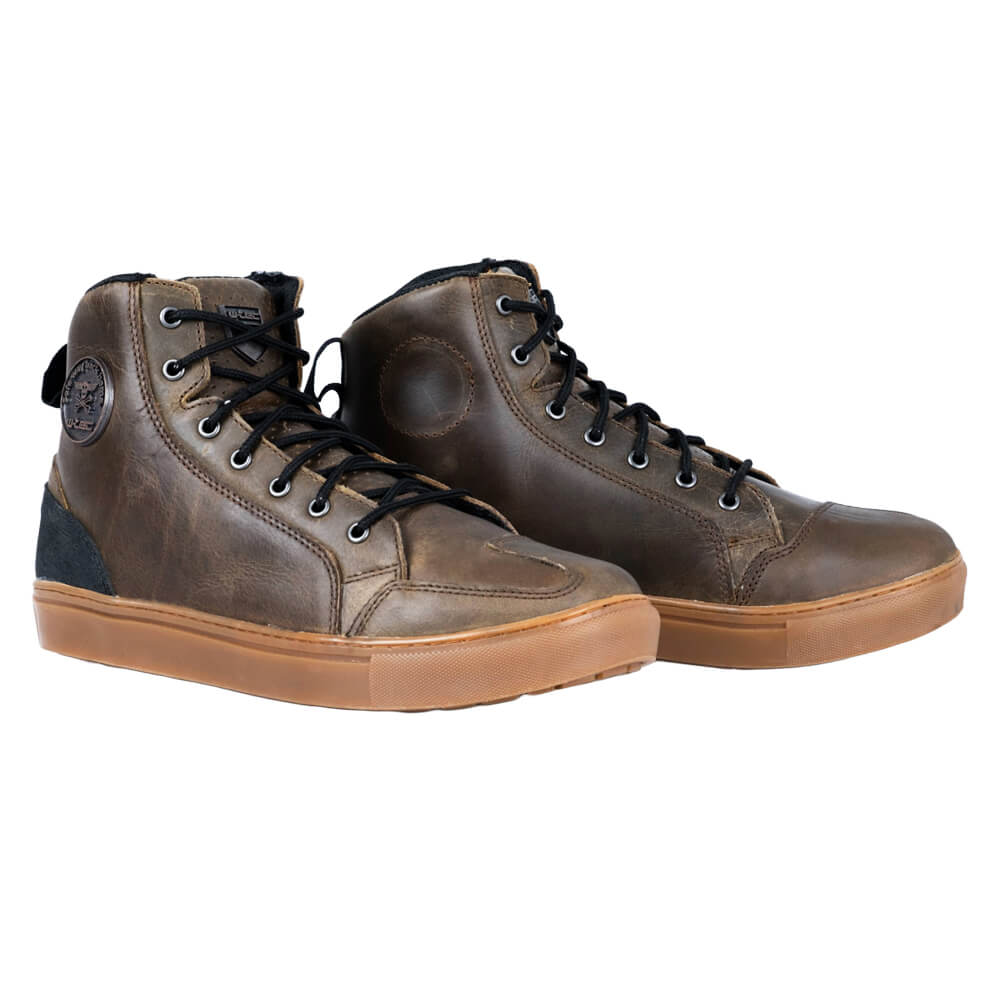 Moto boty W-TEC Fred středomořská hnědá 38