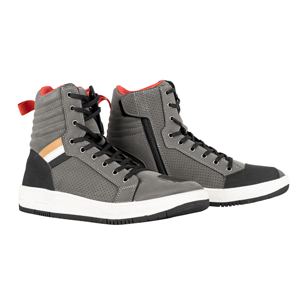 Moto boty W-TEC Sueden šedá 38