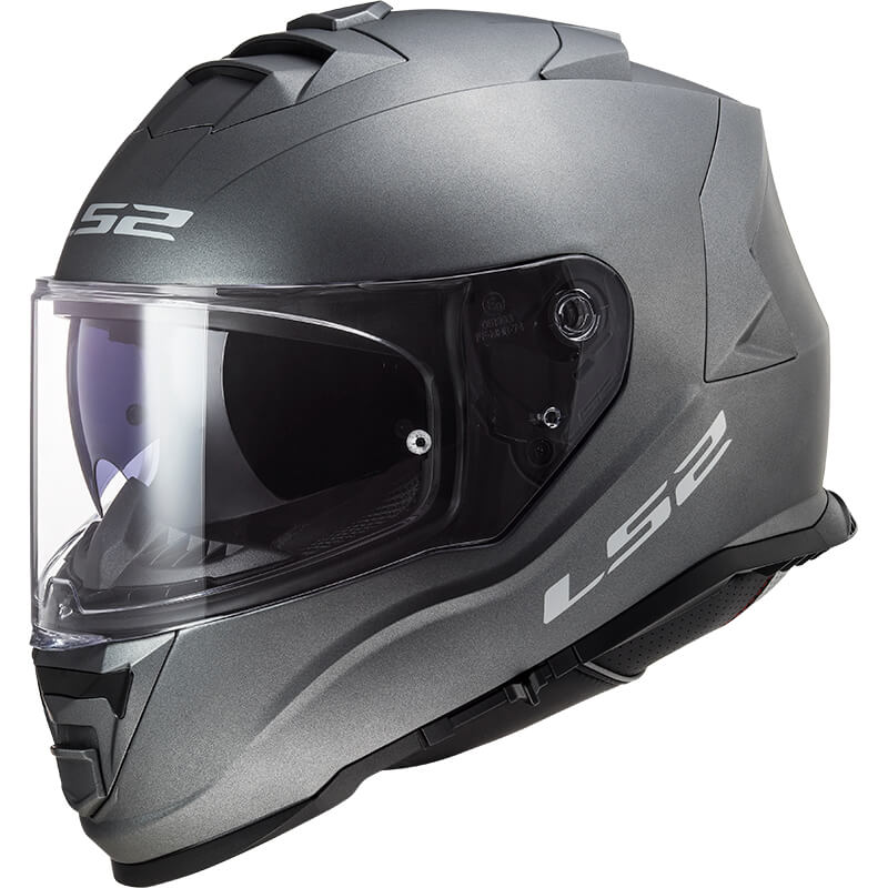 Moto helma LS2 FF800 Storm Solid Matt Titanium XXL (63-64)