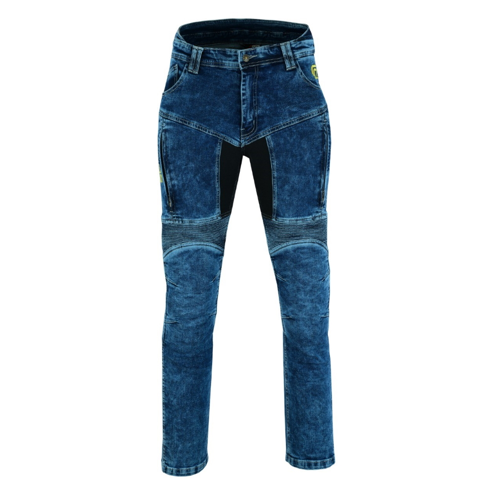 Moto jeansy BOS Prado Acid Blue 30