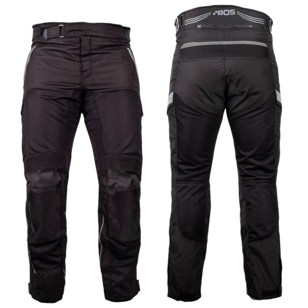 Moto kalhoty BOS Soul Black-Grey S