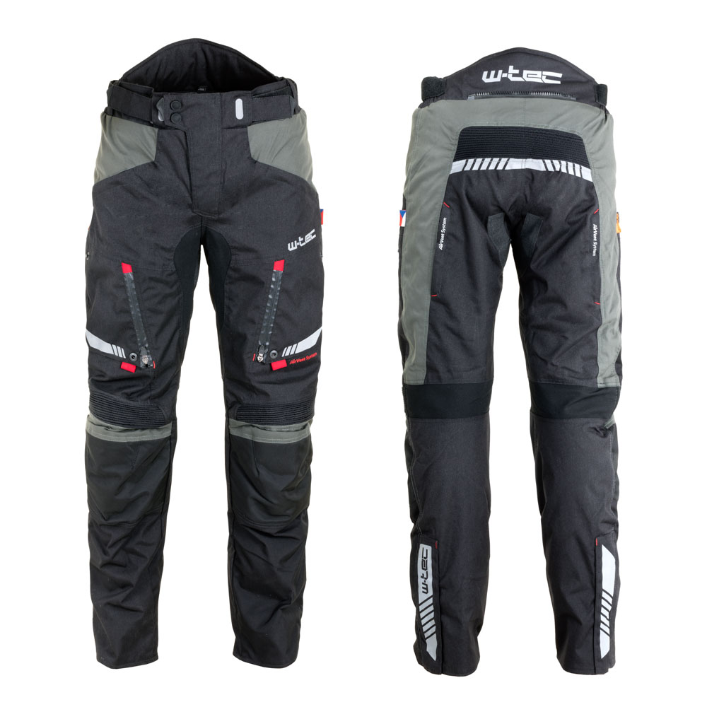 Moto kalhoty W-TEC Excellent Thunderstorm Gray XXL