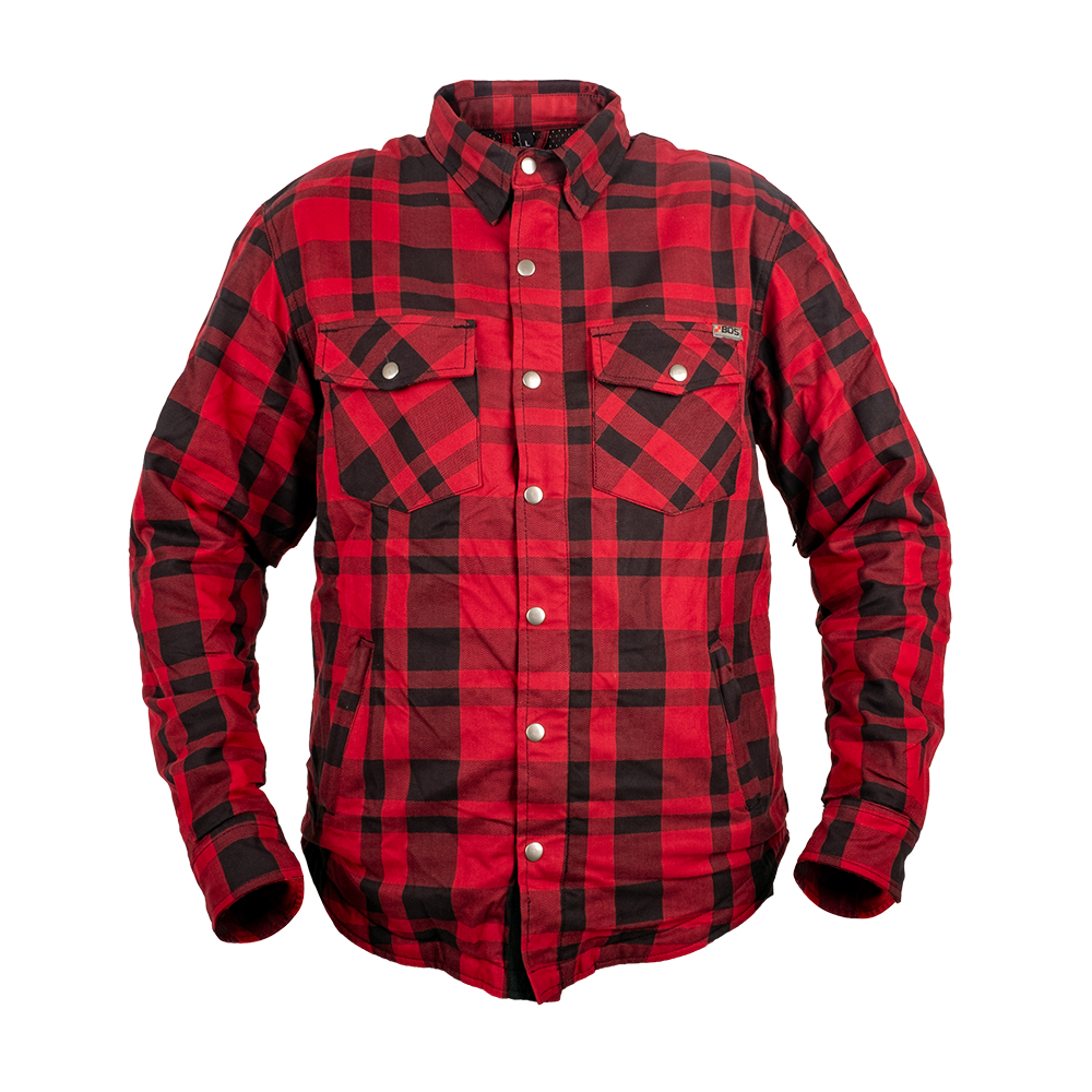Moto košile BOS Lumberjack Impact Red L