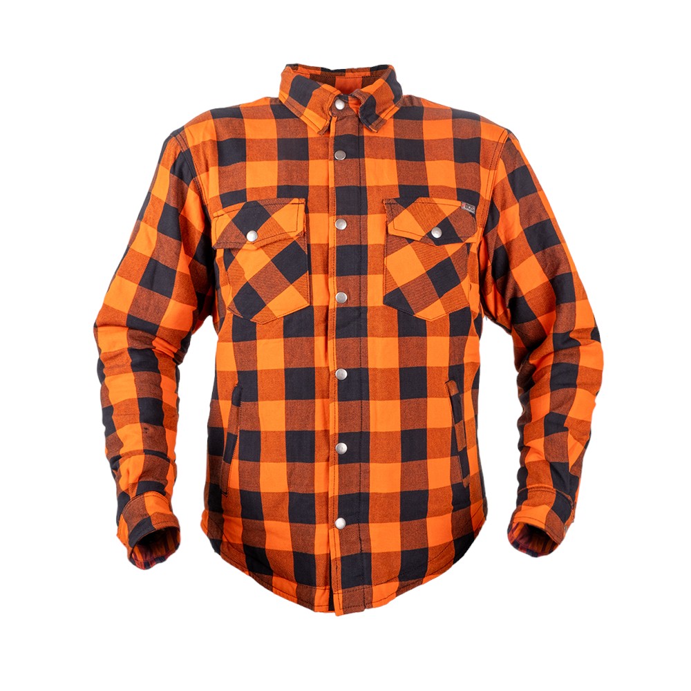 Moto košile BOS Lumberjack Orange M