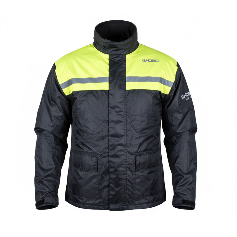 Moto pláštěnka W-TEC Nowet černá-fluo XS