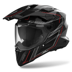 Moto přilba Airoh Commander 2 Carbon Stylish lesklá XS (53-54)