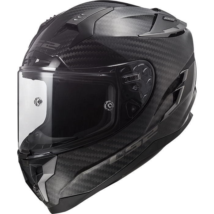 Moto přilba LS2 FF327 Challenger C Carbon Solid Black XXS (51-52)