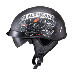 Moto přilba W-TEC Black Heart Rednut Motorcycle/Matt Black XS (53-54)
