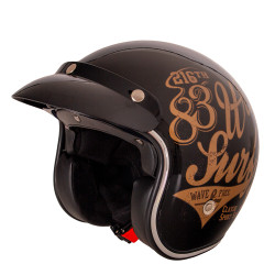 Moto přilba W-TEC Café Racer 3Ways Surf Bronze XS (53-54)