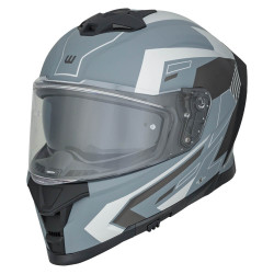 Moto přilba W-TEC Nexwor Graphic šedá XS (53-54)