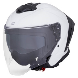 Moto přilba W-TEC Voltik bílá lesk XS (53-54)
