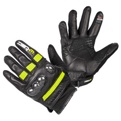 Moto rukavice W-TEC Rushin Black-Fluo Yellow S