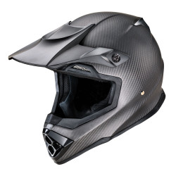Motokrosová přilba W-TEC Crosscomp karbon mat M (57-58)